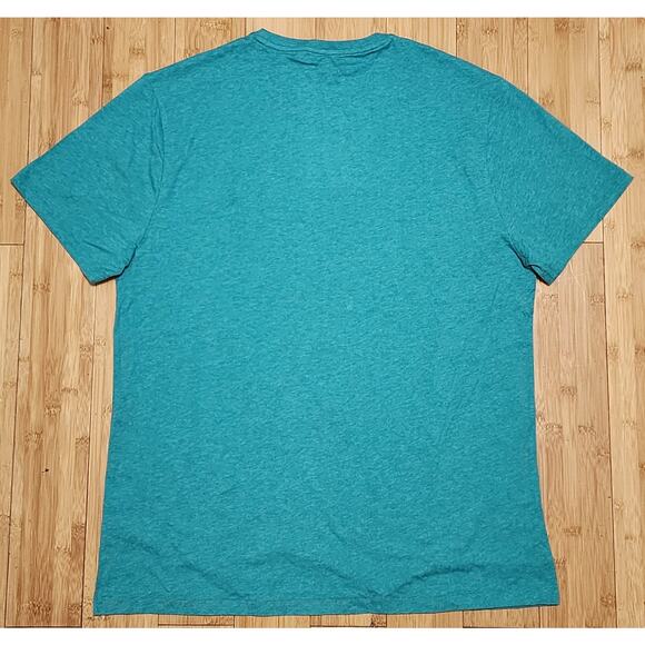 Polo Ralph Lauren Shirt Mens Size XL Heather Green Custom Slim Fit Tee Crew Neck - Picture 6 of 6